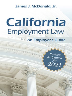 cover image of California Employment Law